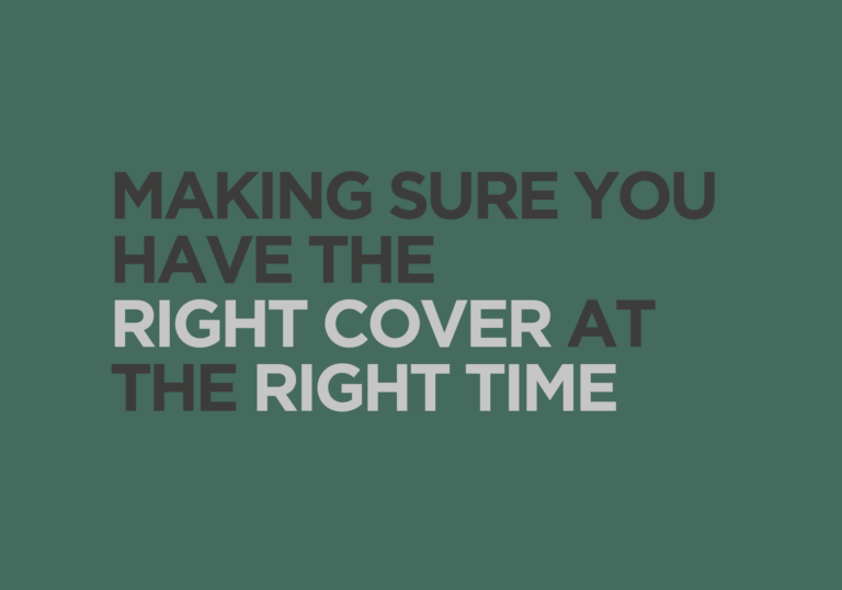 Make sure you have the right life insurance